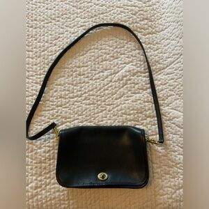 Coach leather crossbody bag